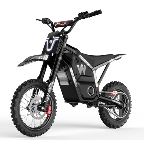 Electric Dirt Bike for Adults Teens, 4000W Peak Mid-Drive Motor E Dirt Bike, 48V Removable Battery, Up to 50 Miles Range, Hydraulic Brakes, Dual Disc Brakes, Mountain Off-Road Tires Electric Motorcycle